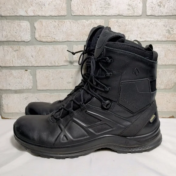 HAIX Black Eagle Tactical 2.0 GTX High Combat Military Boots 12 Wide EUC - Picture 5 of 9